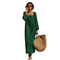 Elegantes Vintage-Kleid mit langen Ärmeln – Bild 1 | LuxeStyle