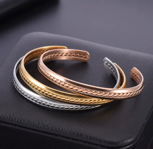 Geflochtenes Armband aus Titanstahl – Bild 2 | LuxeStyle