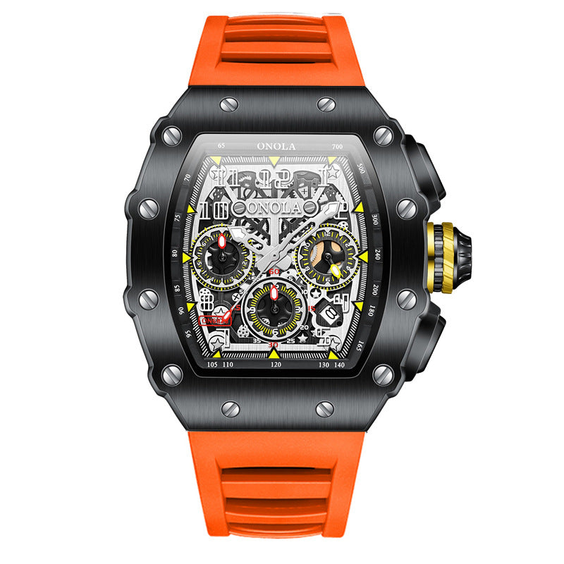 Silikonarmbanduhr – Bild 6 | LuxeStyle