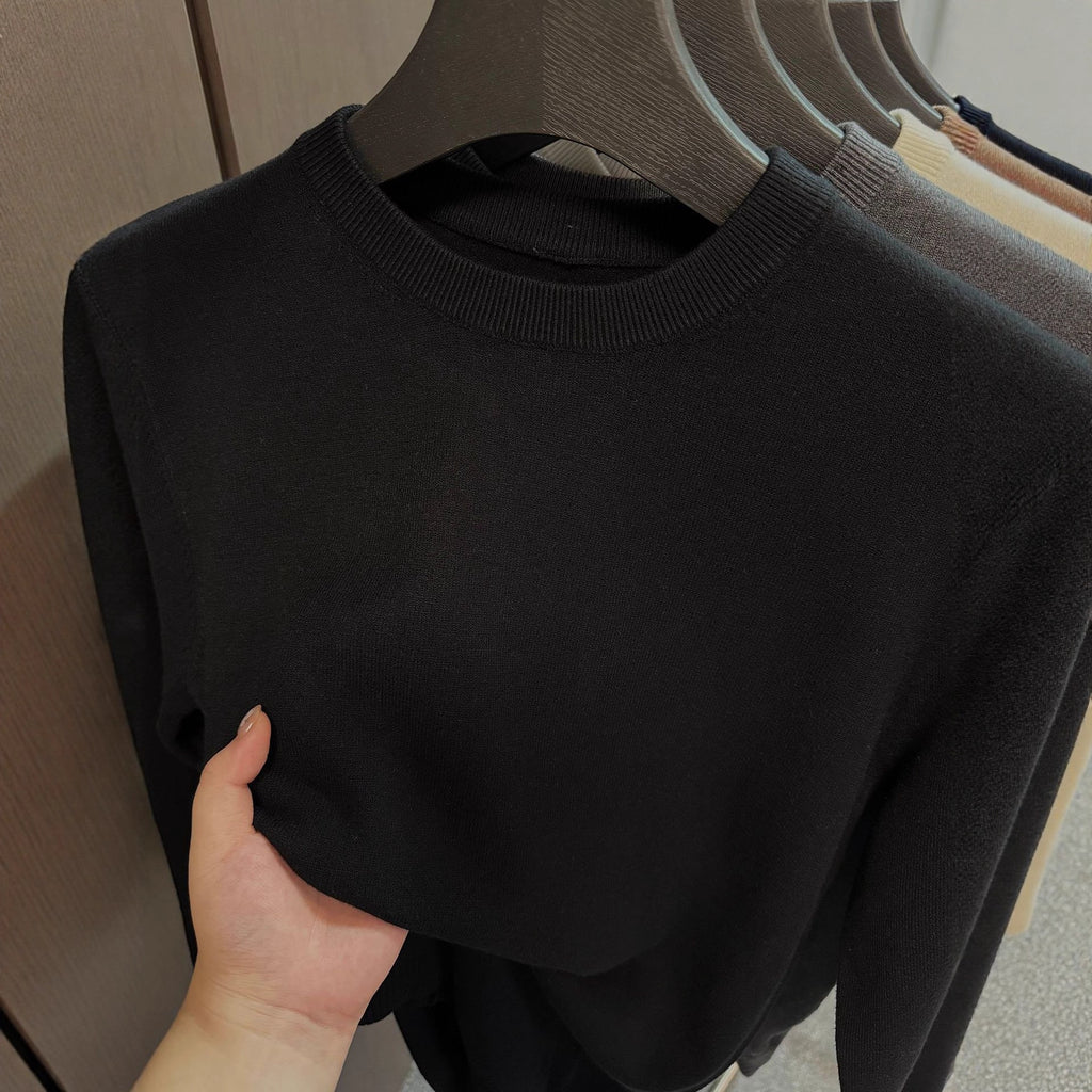 Langarm Strickpullover für Herren