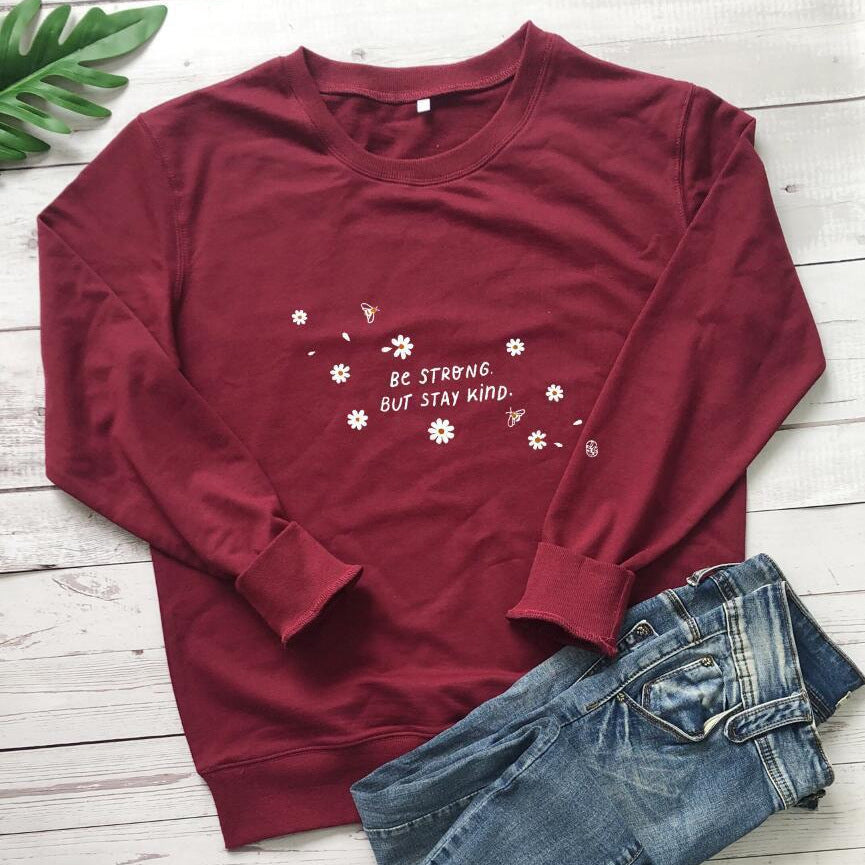 Buntes Damen Sweatshirt mit Print