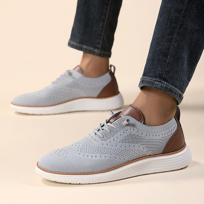 Atmungsaktive Flyknit Freizeitschuhe für Herren – Bild 5 | LuxeStyle