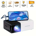 Tragbarer HD Mini-Projektor mit ausziehbarem Standfuss