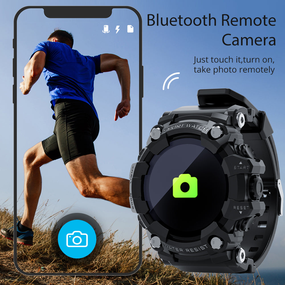 Bluetooth Smartwatch Outdoor mit Herzfrequenz | LuxeStyle