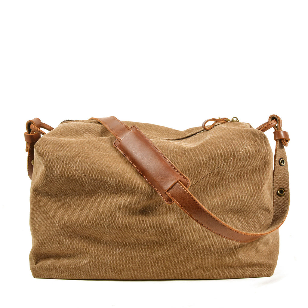 Retro Canvas Schultertasche für Herren