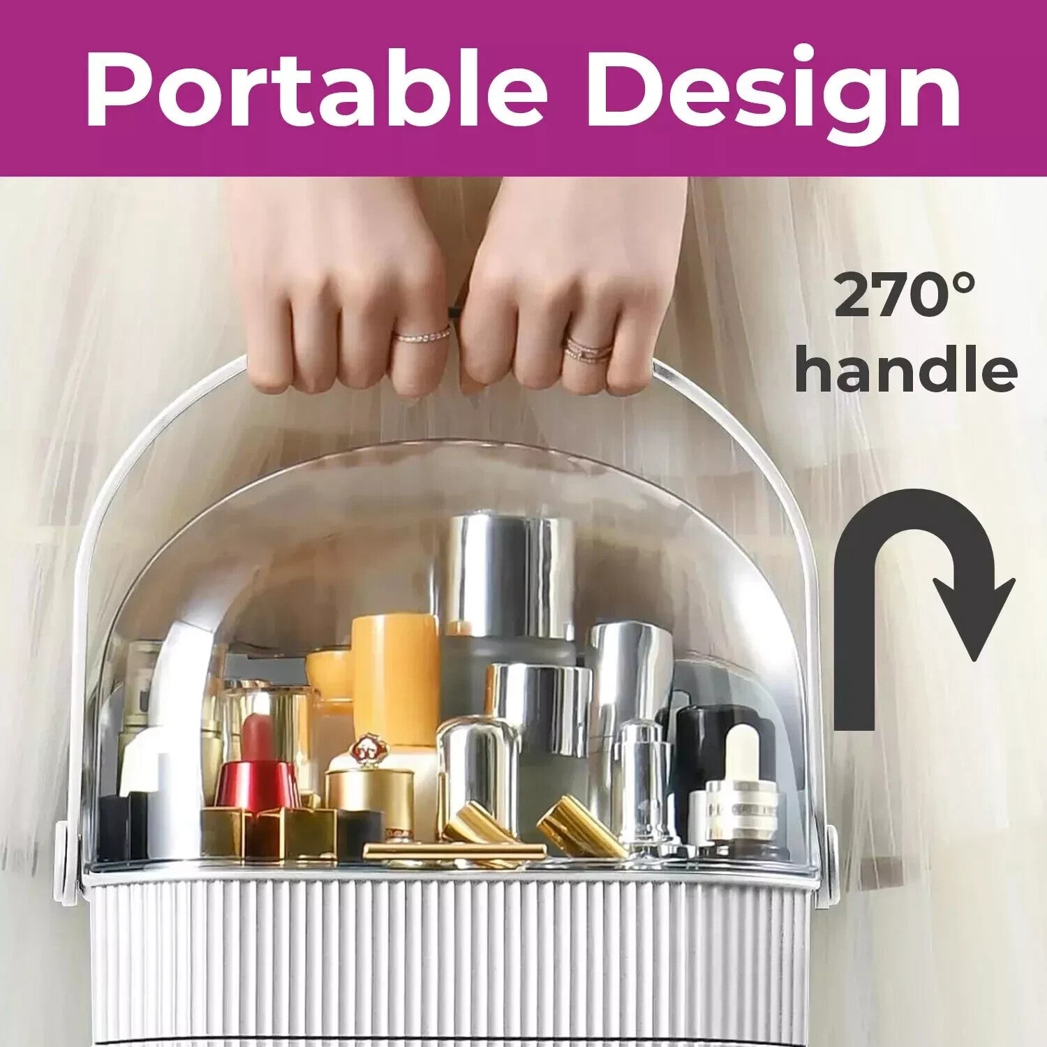 XL Make-up Organizer mit Schubladen