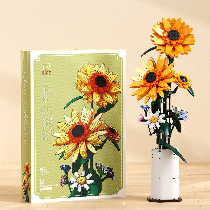 Sonnenblumen-Bausteine zum Zusammenbauen – Bild 3 | LuxeStyle