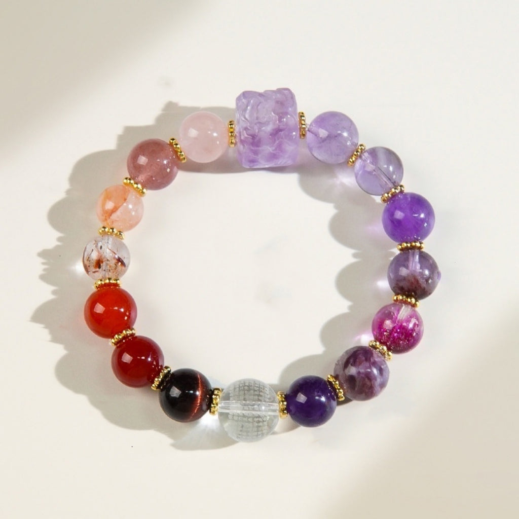 Citrin- und Kristallarmband – Bild 16 | LuxeStyle