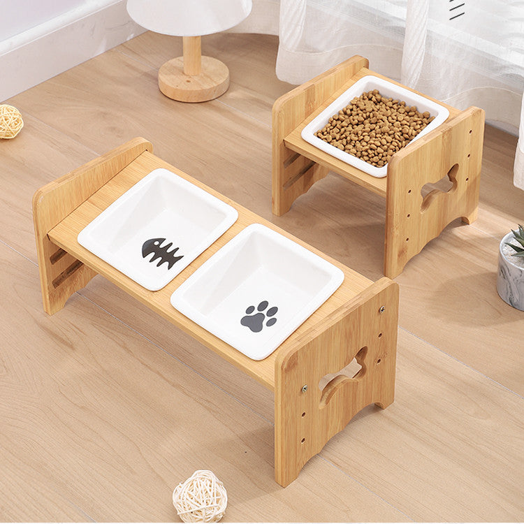 Verstellbarer Keramik Futternapf für Katzen & Hunde – Bild 4 | LuxeStyle