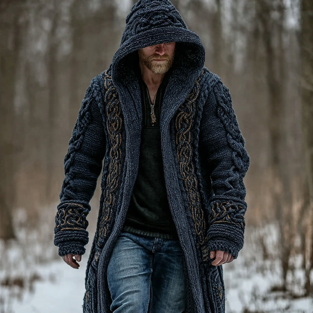 Herren Hoodie mit Reissverschluss & Print