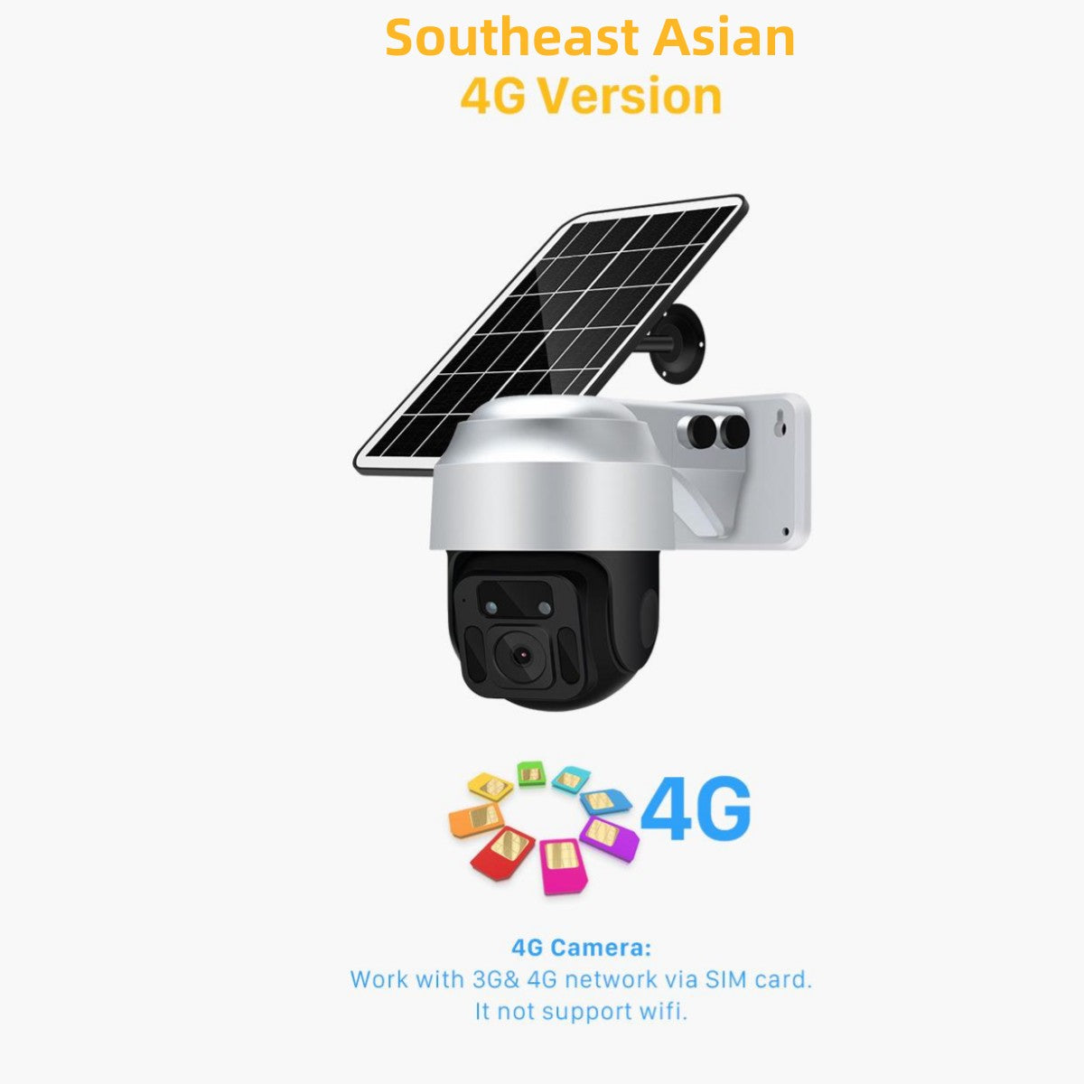 Solar WLAN Überwachungskamera