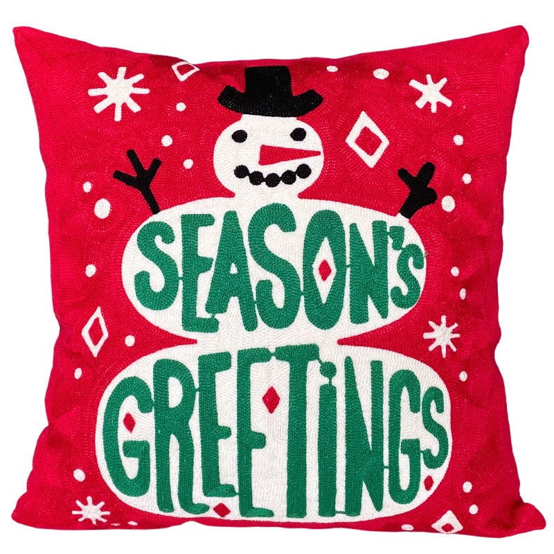 Weihnachts-Kissenbezug mit Cartoon-Motiven – Bild 16 | LuxeStyle