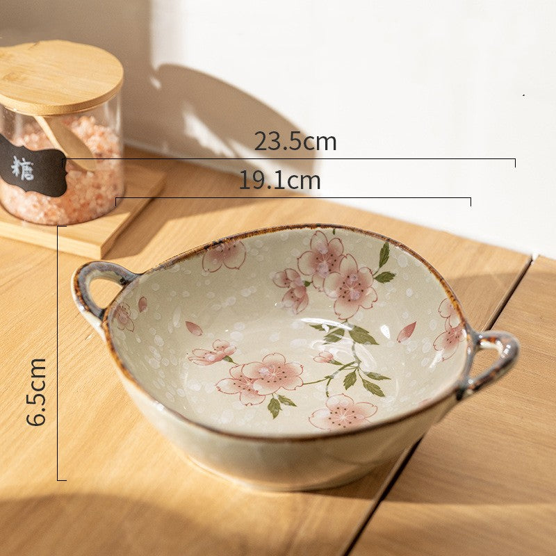 Keramik Suppenschale mit Doppelgriff – Bild 4 | LuxeStyle