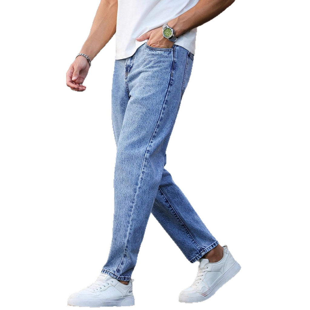 Hellblaue Skinny Jeans