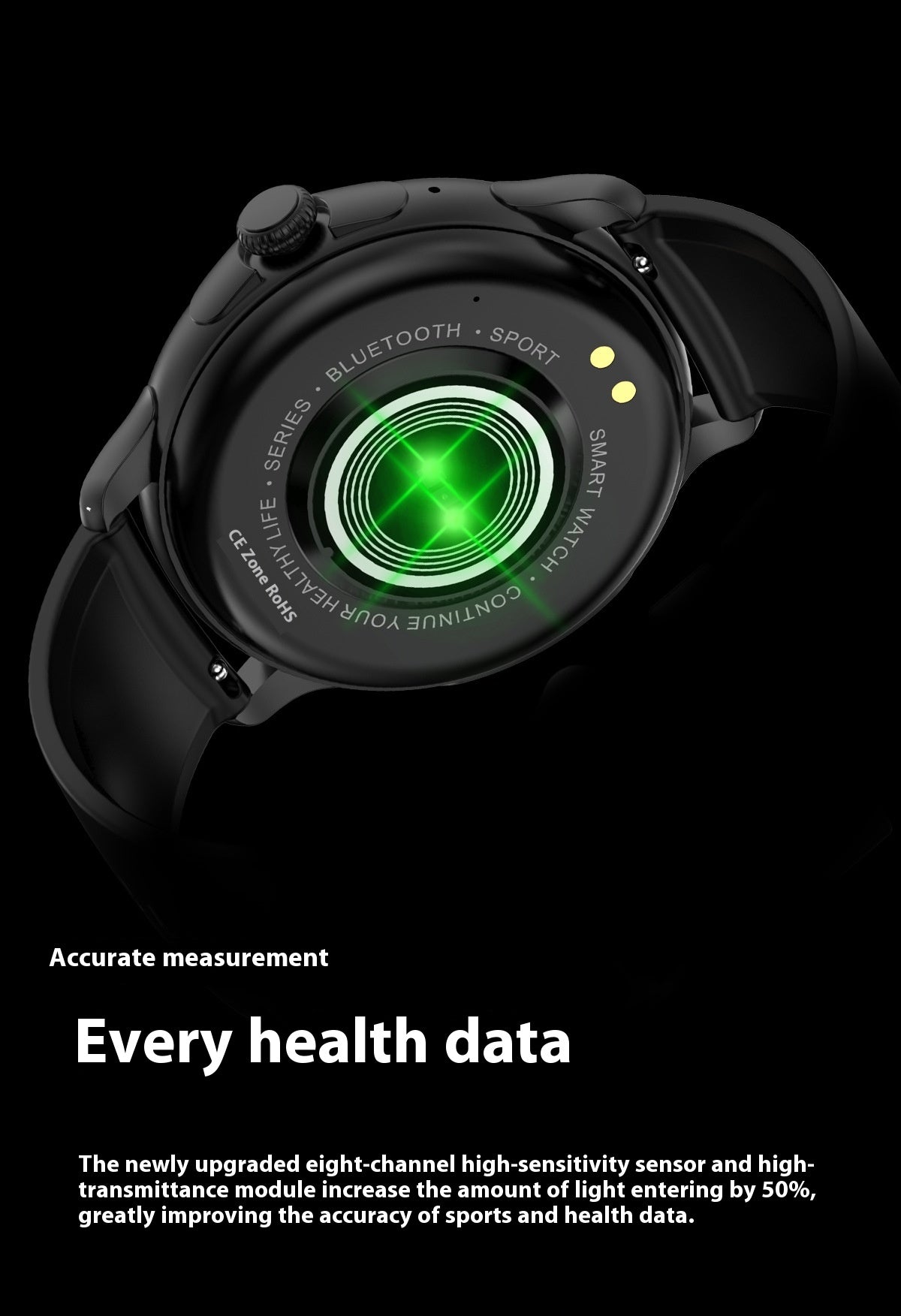 Smart-Armbanduhr mit Gesundheits-Features