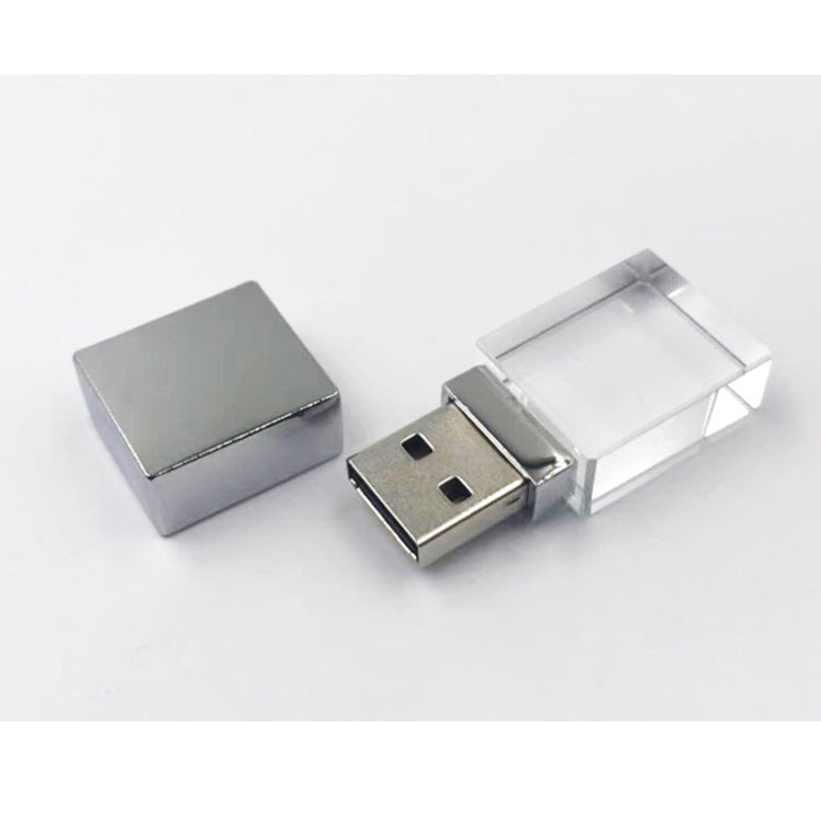 DIY Leuchtender Kristall USB-Stick Mini Auto