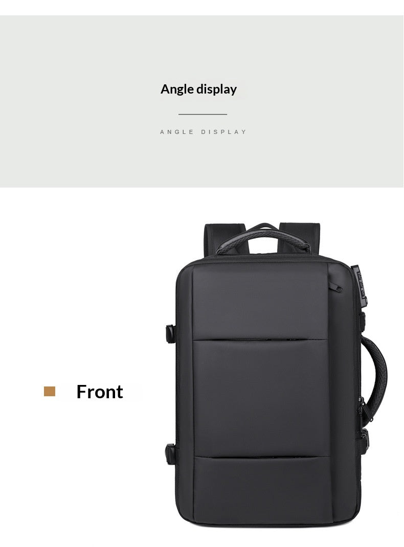 Business Rucksack mit Nass-Trocken-Trennung