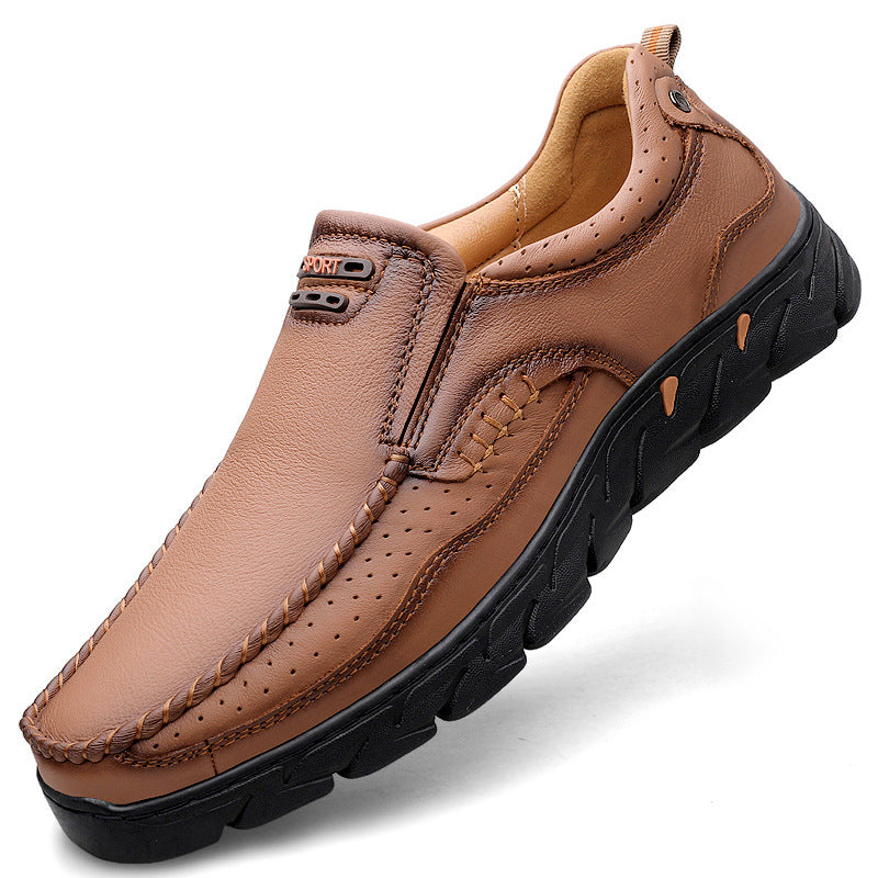 Handgemachte Casual-Lederschuhe für Herren