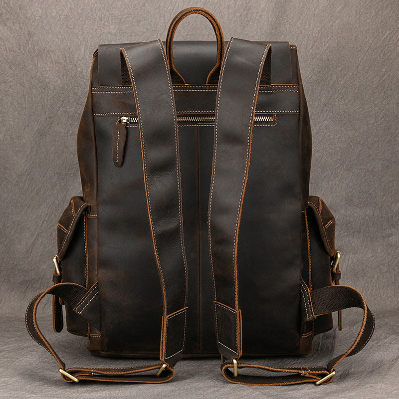 Lederrucksack "Crazy Horse" (36-55L)