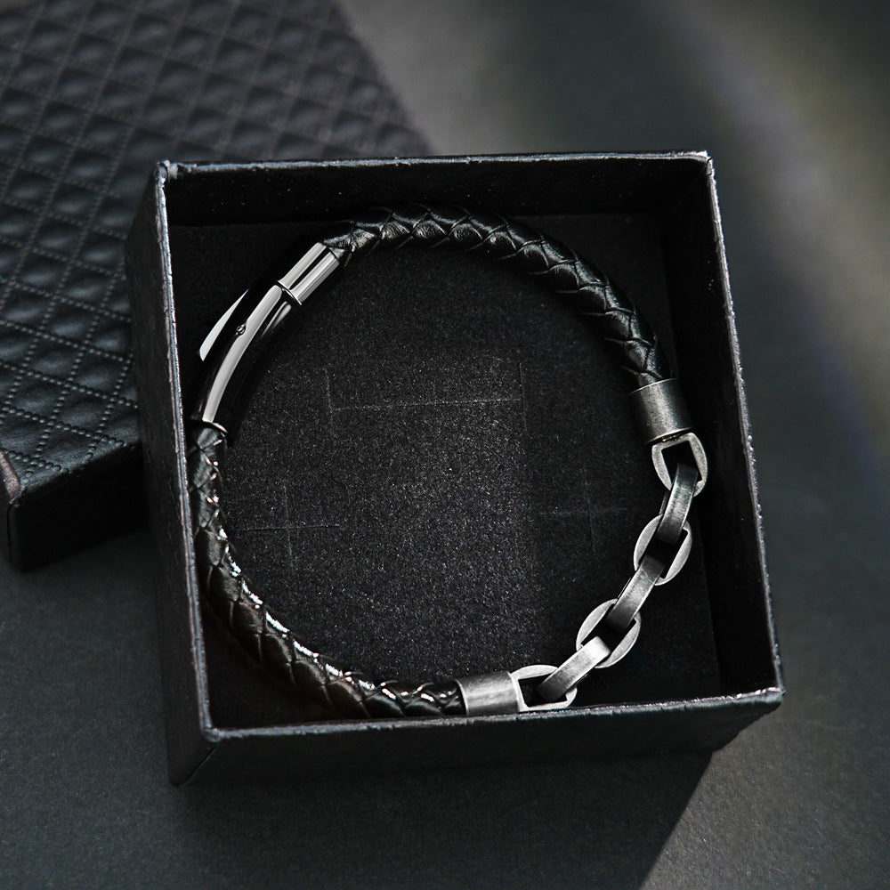 Vintage Lederarmband für Herren