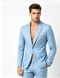 Herren Slim-Fit Anzug für Business und Freizeit