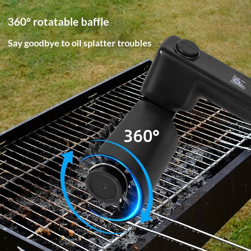 Faltbare elektrische Grillbürste