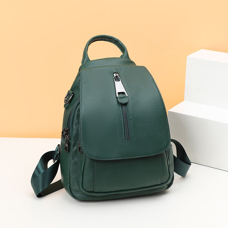 Anti-Diebstahl Lederrucksack für Damen – Bild 3 | LuxeStyle