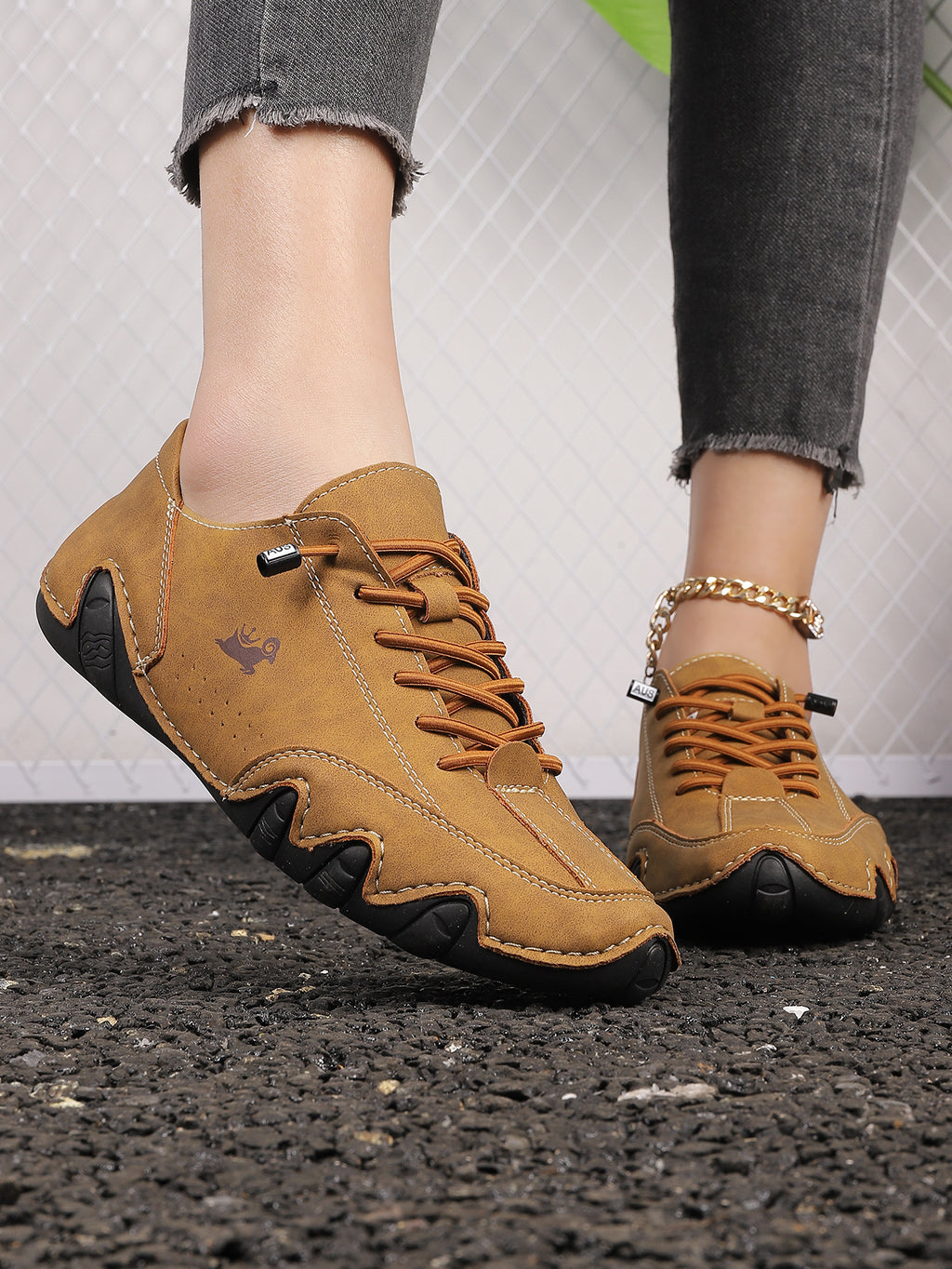 Damen-Schuhe aus Leder
