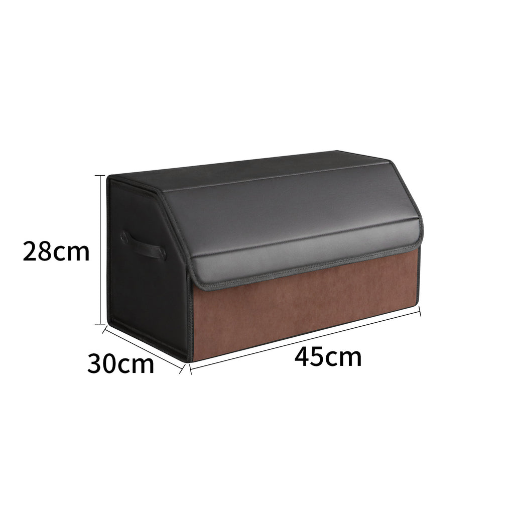 Aufbewahrungsbox aus Suede