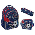 Schulrucksack mit Fussball-Motiv (3-teilig) – Bild 3 | LuxeStyle