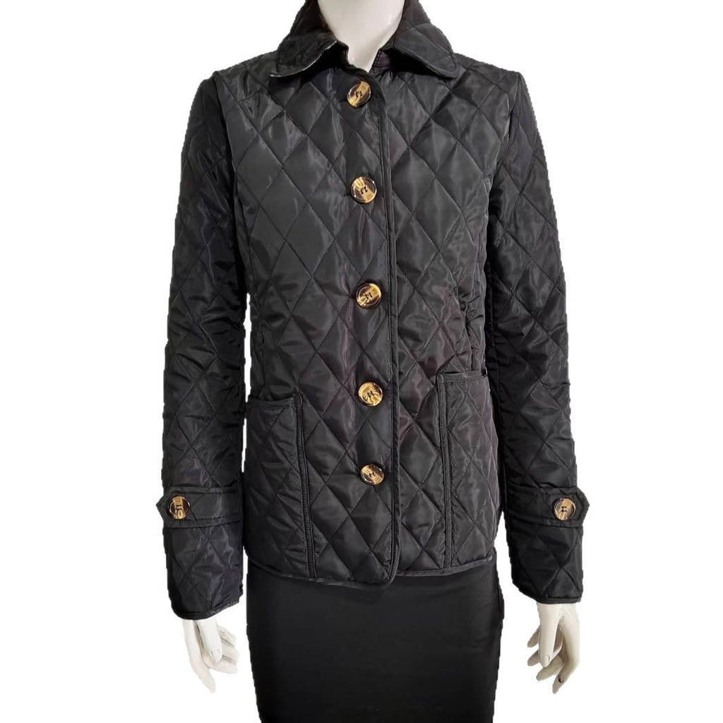 Damen-Steppjacke mit Rautenmuster