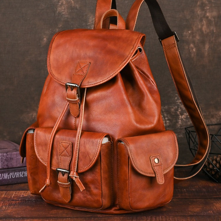 Retro-Vollleder Herren-Rucksack