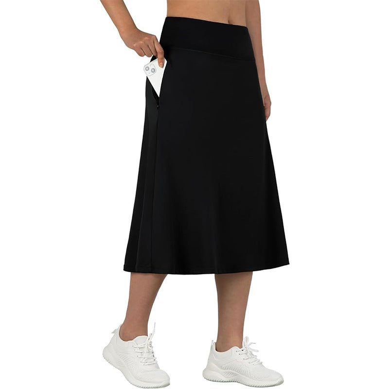 Yoga Sport Maxirock mit Taschen