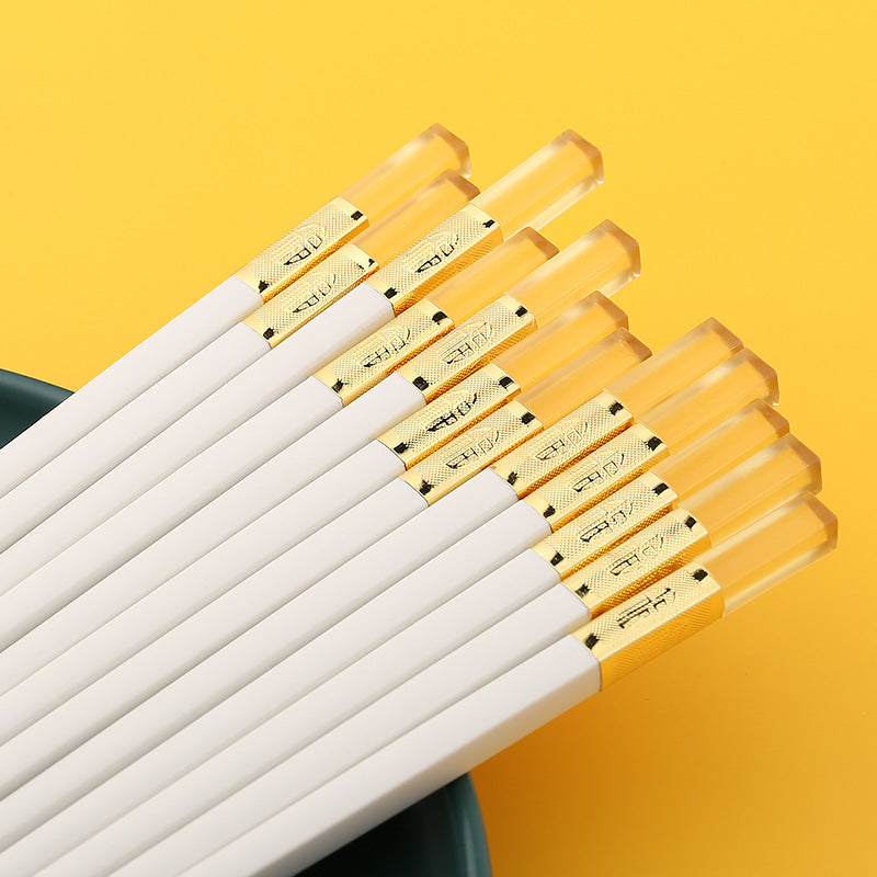 Essstäbchen-Set aus Legierung, hitzebeständig – Bild 5 | LuxeStyle