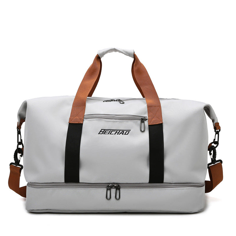 Leichte Sporttasche mit Nass- und Trockenfach – Bild 6 | LuxeStyle