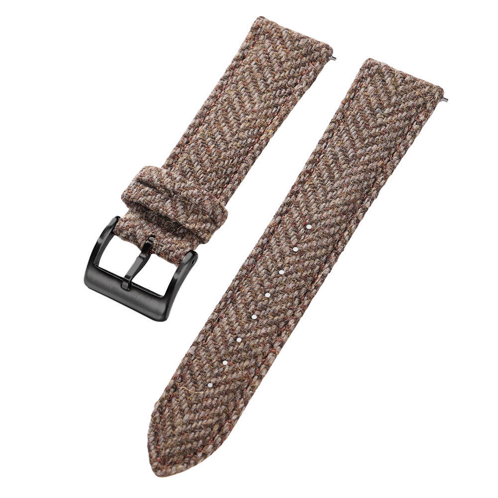 Leder-Uhrenarmband im Vintage-Stil – Ansicht 8