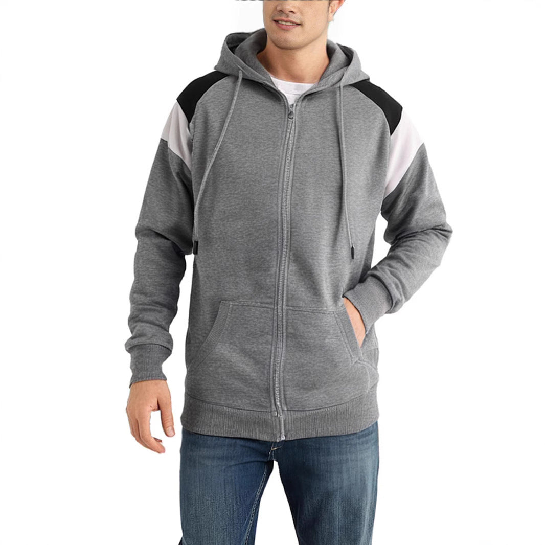 Herren Color-Block Hoodie