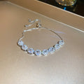 Gold-Edelstein-Blume-Klips-Armband – Bild 5 | LuxeStyle