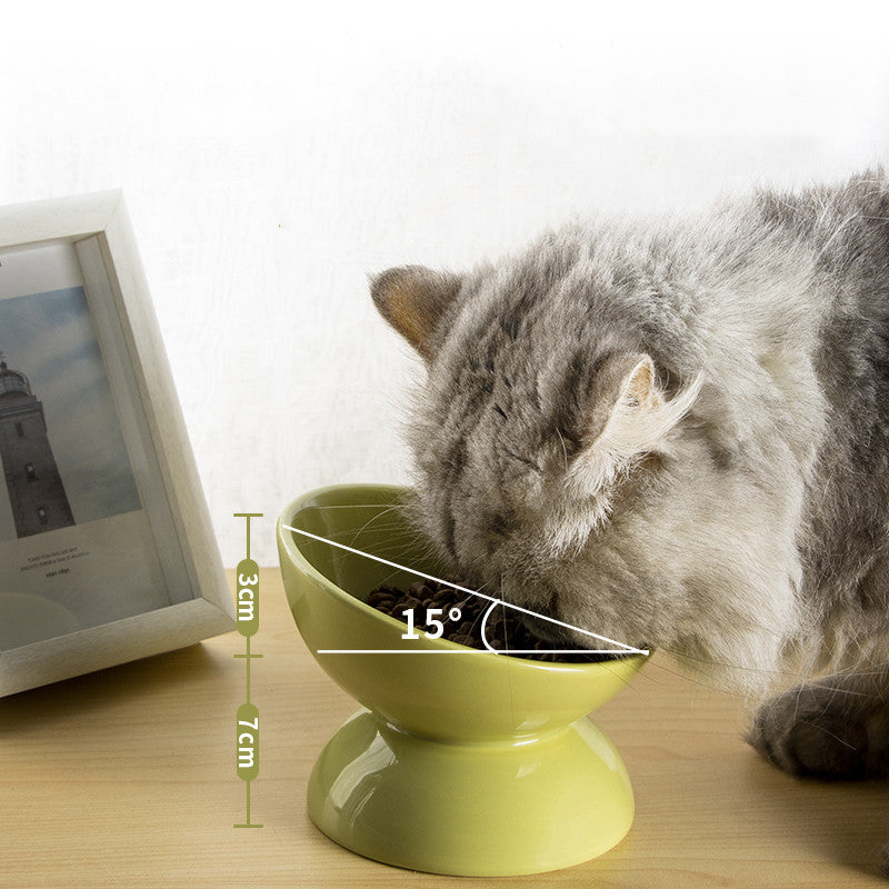 Keramiknapf für Katzen – schräg & schützend – Bild 10 | LuxeStyle