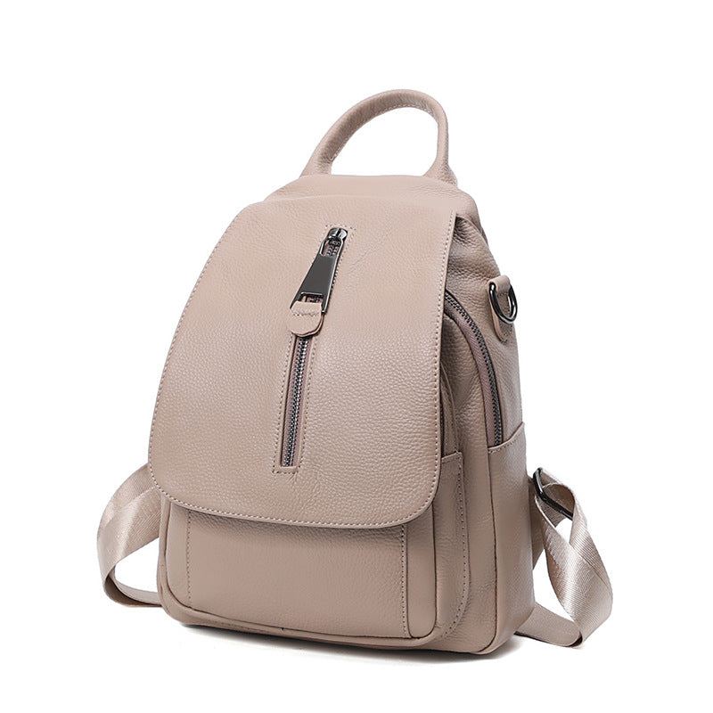 Anti-Diebstahl Lederrucksack für Damen – Bild 11 | LuxeStyle