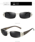 Vintage Sonnenbrille mit quadratischem Rahmen – Bild 1 | LuxeStyle
