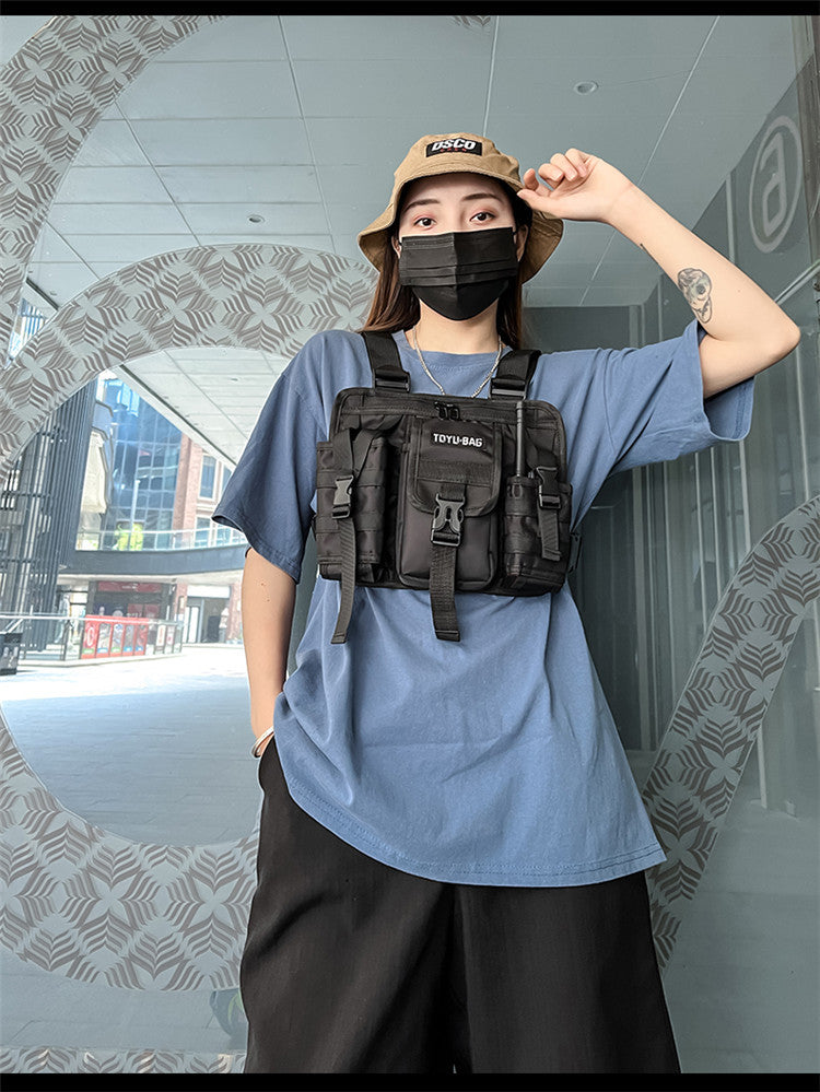 Street Vest Style Schulter-Brusttasche