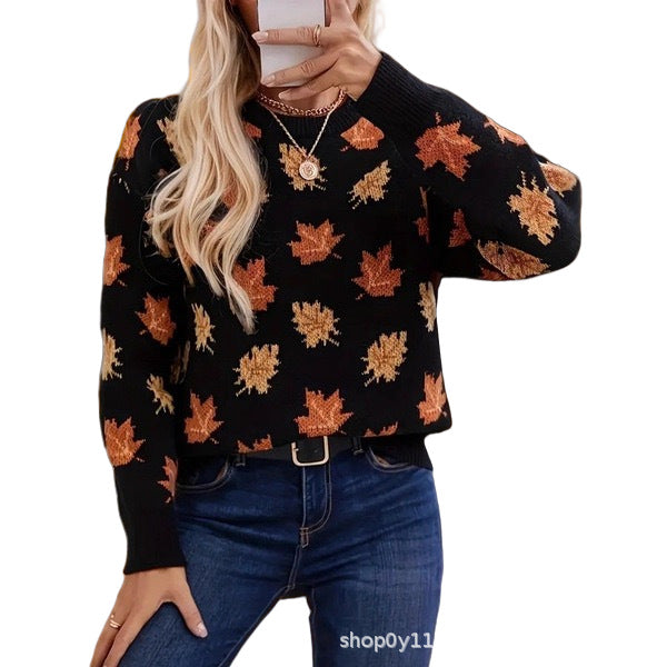 Damen-Sweatshirt mit Blumenmuster