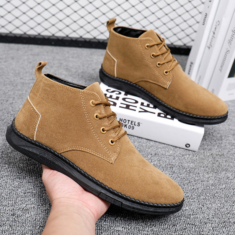 Britische High-Top Casual Lederschuhe – Bild 3 | LuxeStyle