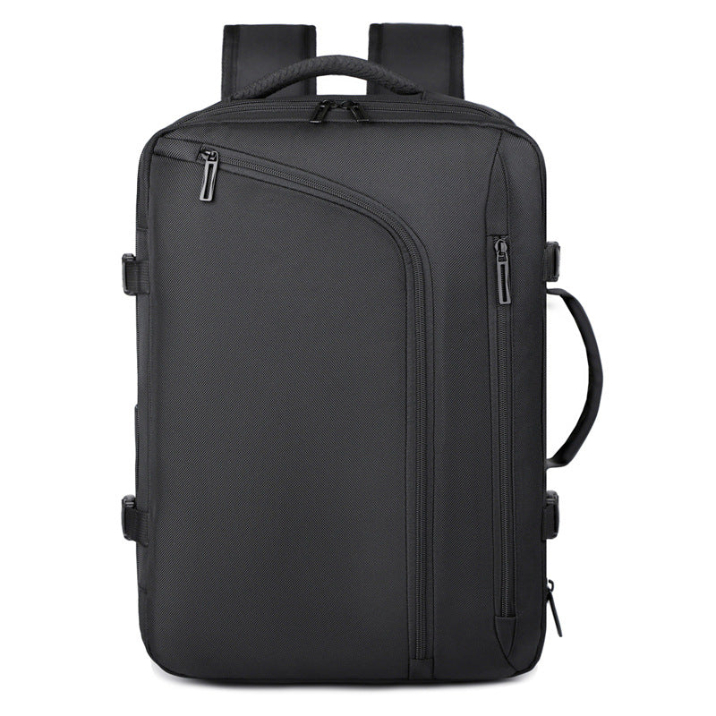 Kompressionsrucksack mit Vakuumfunktion, schwarz – Bild 5 | LuxeStyle