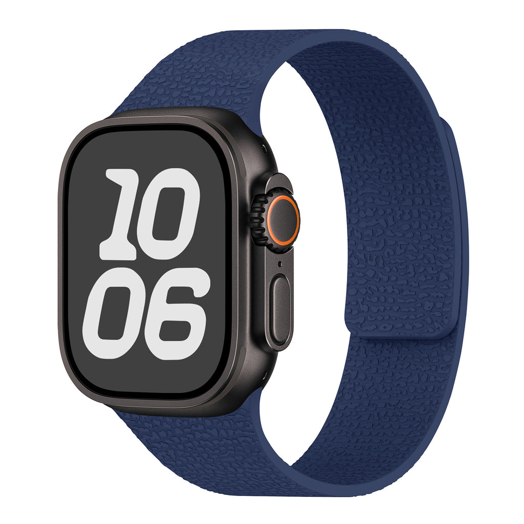 IwatchS10 Silikonarmband mit Litschi-Muster