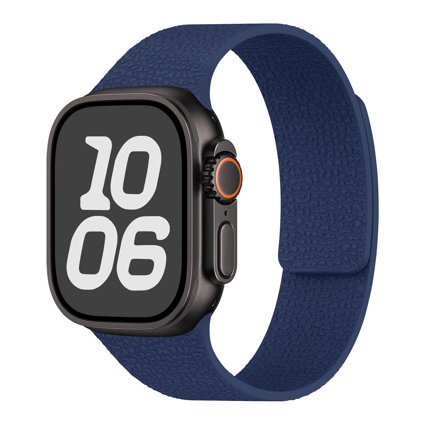 IwatchS10 Silikonarmband mit Litschi-Muster