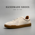 Baseball Low-Cut Leder-Sneaker für Herren