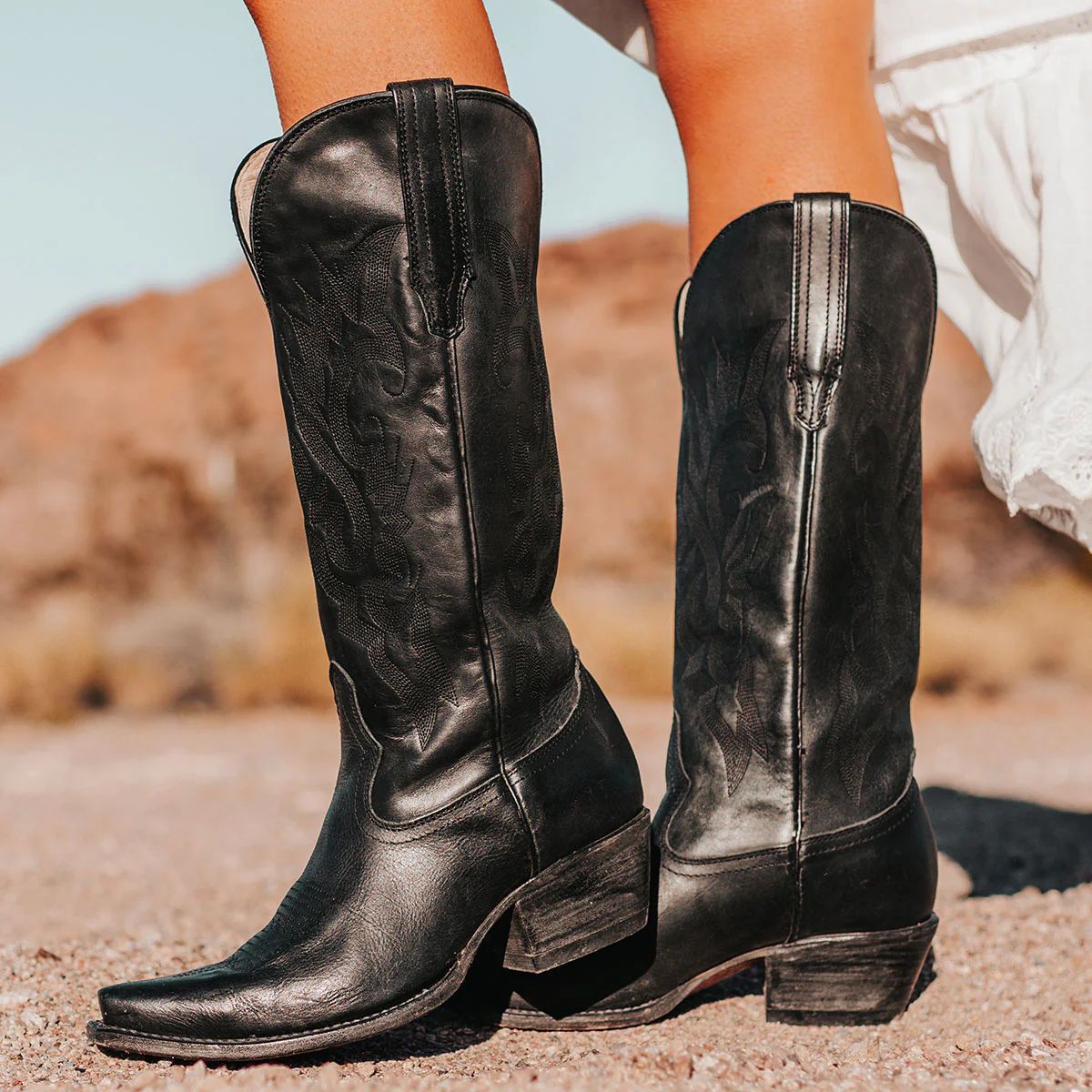 Retro Overknee-Stiefel für Damen