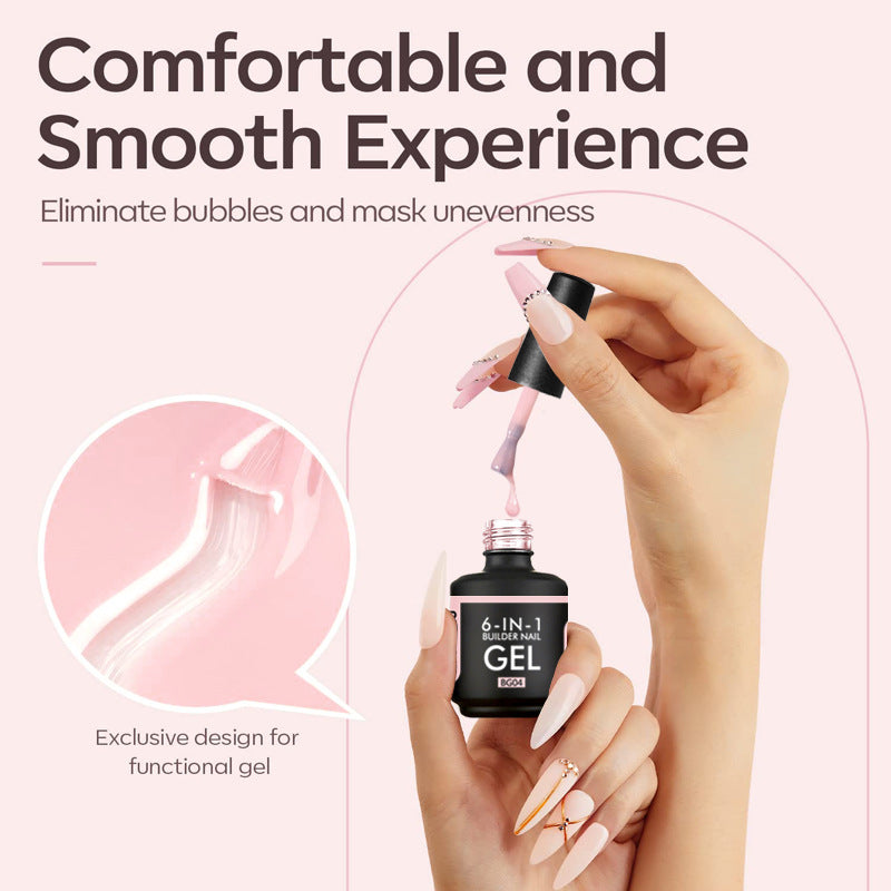 6-in-1 Verlängerungsgel für Nägel, 15ml – Bild 11 | LuxeStyle